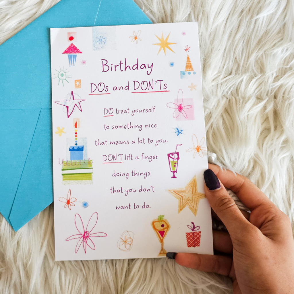 Birthday Dos & Don'ts Card
