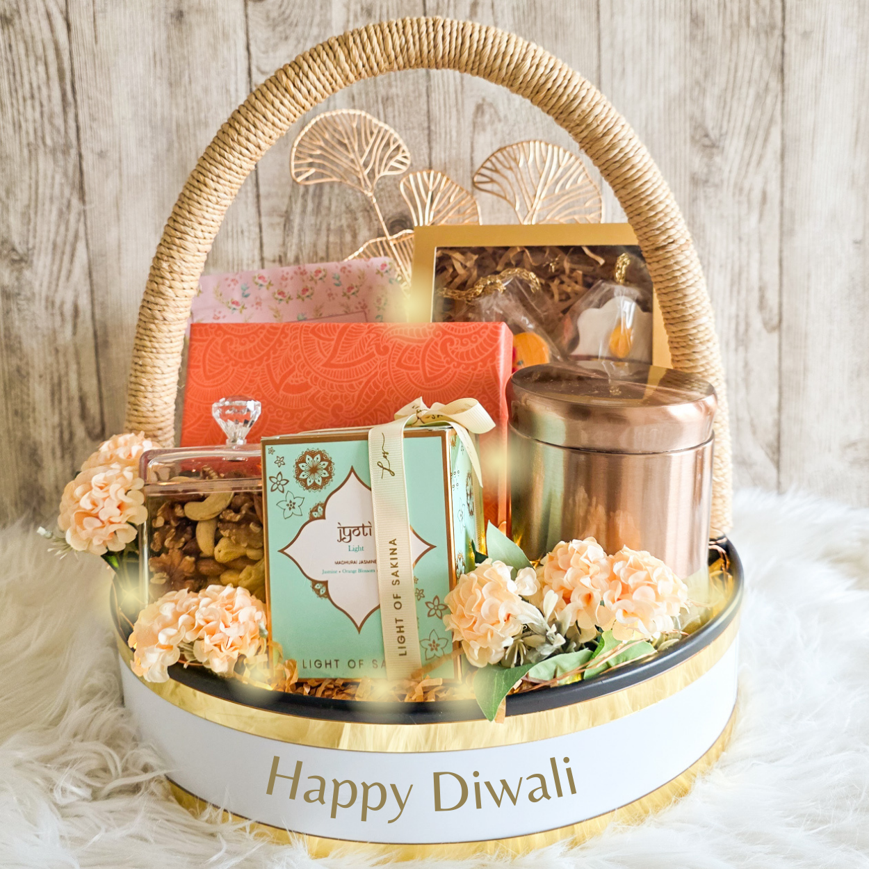 Festival of Lights Diwali Hamper Premium Sweets, Tea Gifts