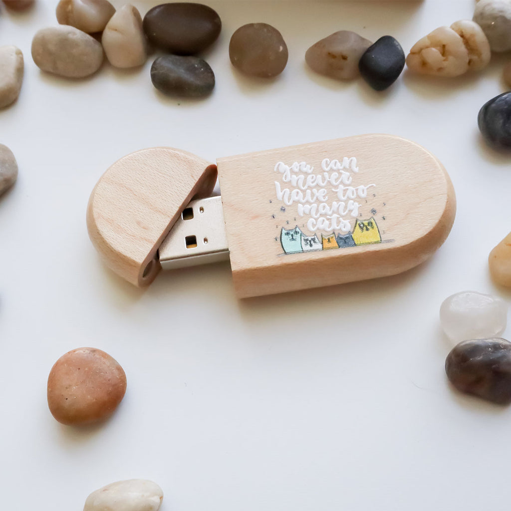 You Can Never Have Too Many Cats USB