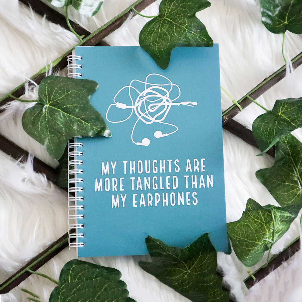 My Thoughts Are More Tangled A5 & A6 Notebook