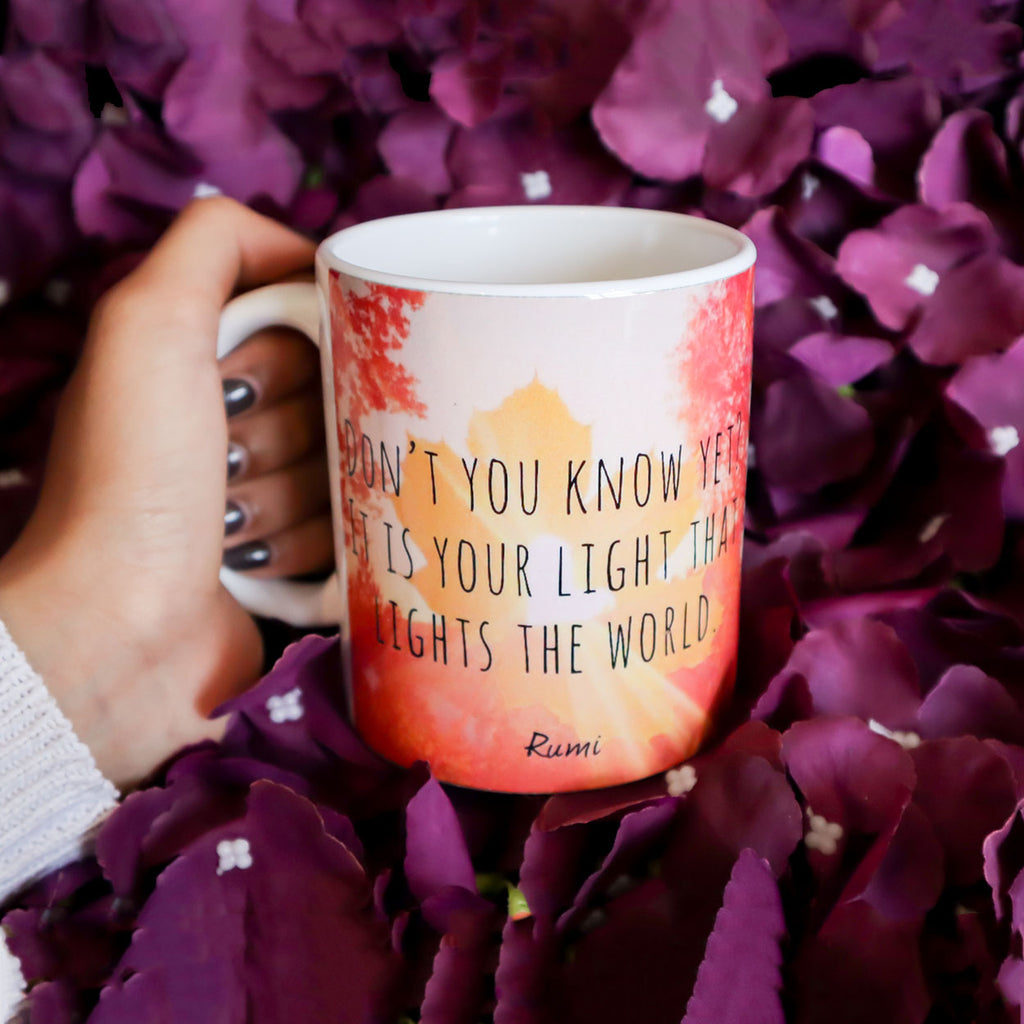 Rumi - It Is Your Light Mug