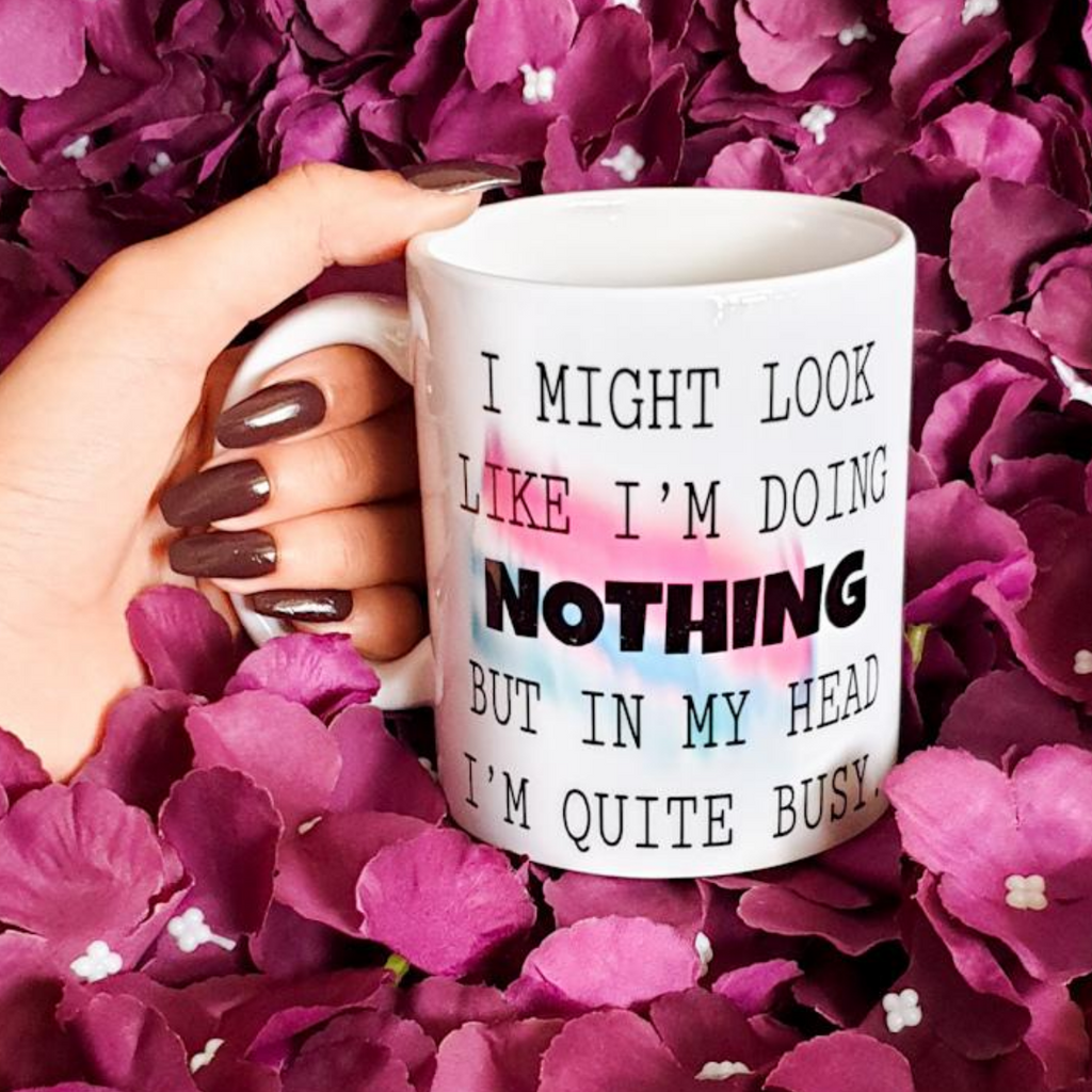 Quite Busy In My Head Mug