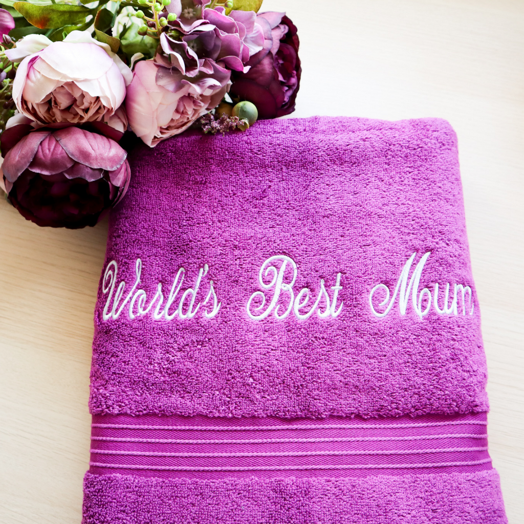World's Best Mum Bath Towel