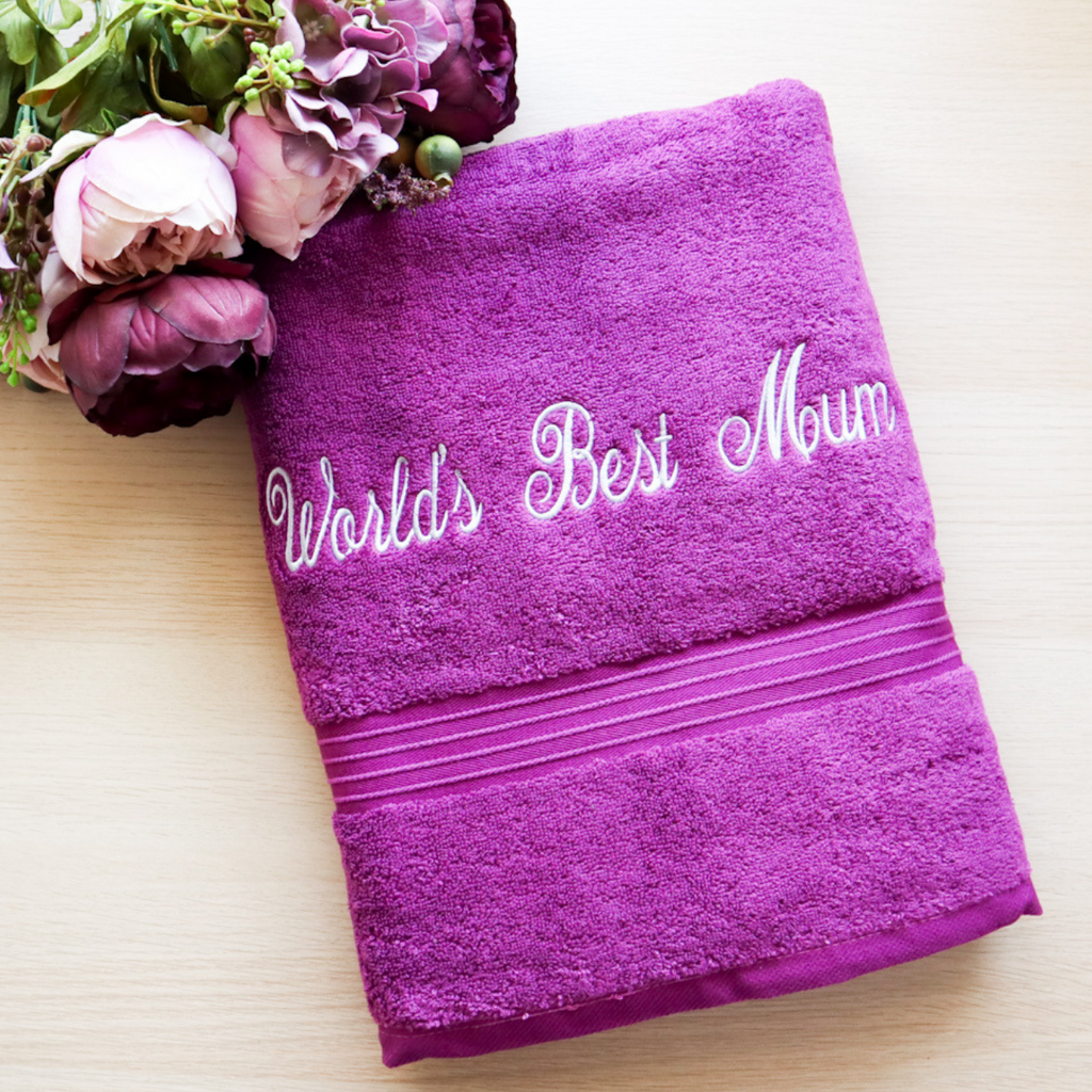 World's Best Mum Bath Towel