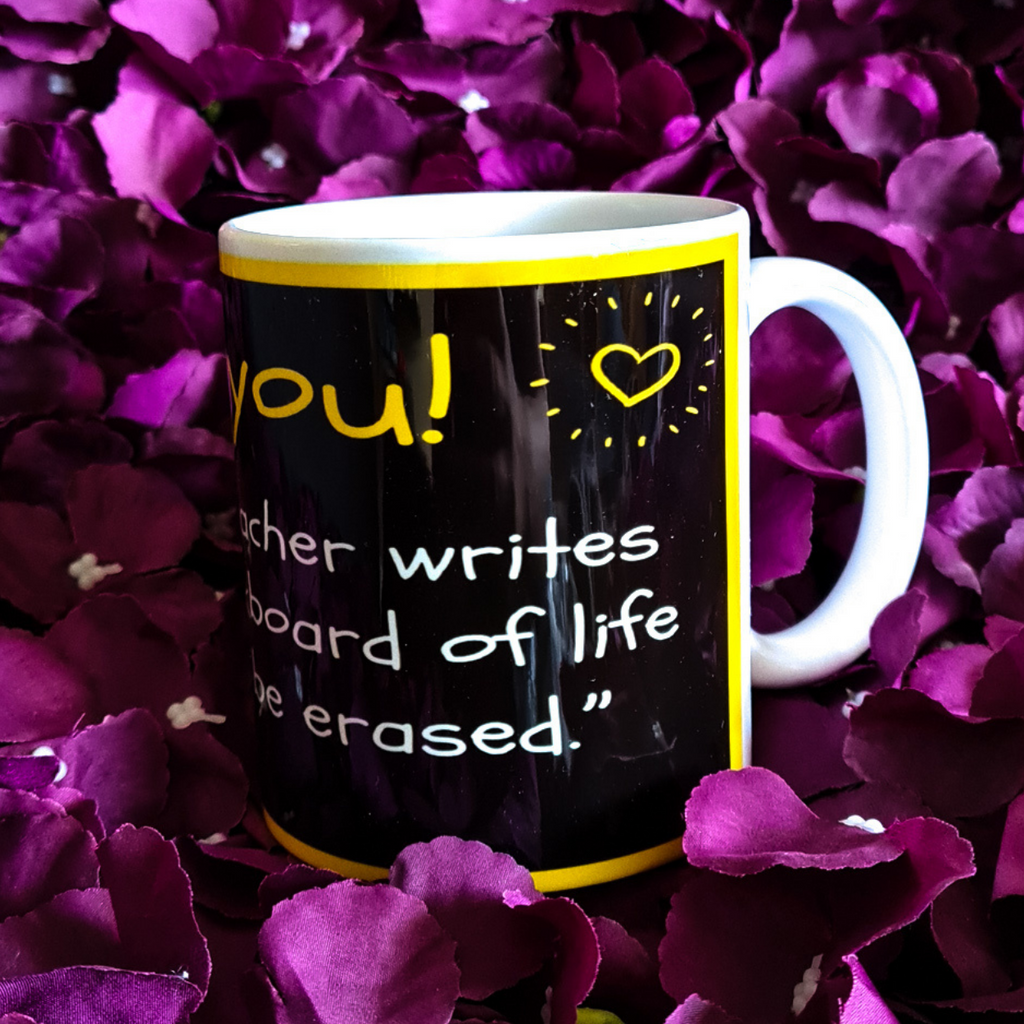Blackboard Of Life - Teacher Mug