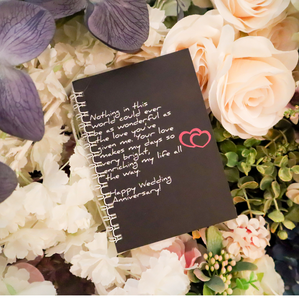Wedding Anniversary A6 Notebook