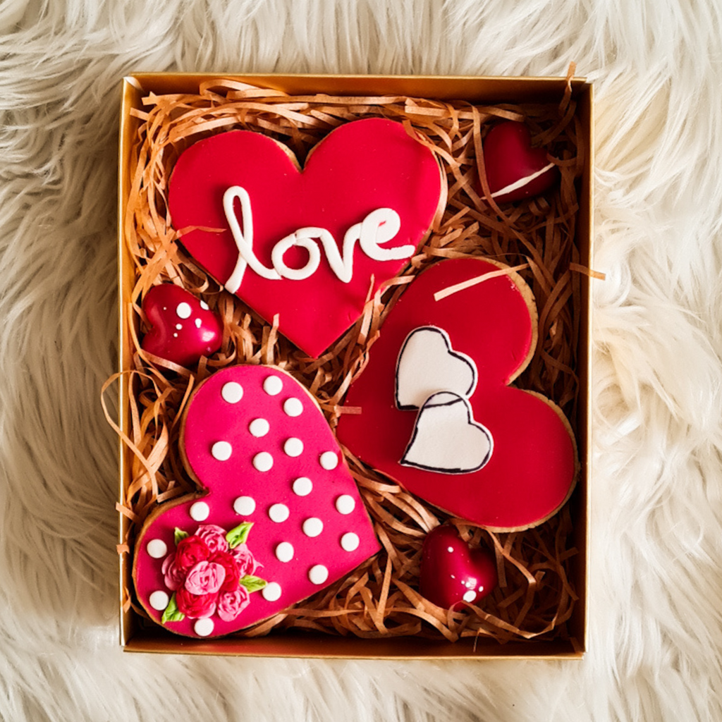 Valentine's Day Heart Cookies
