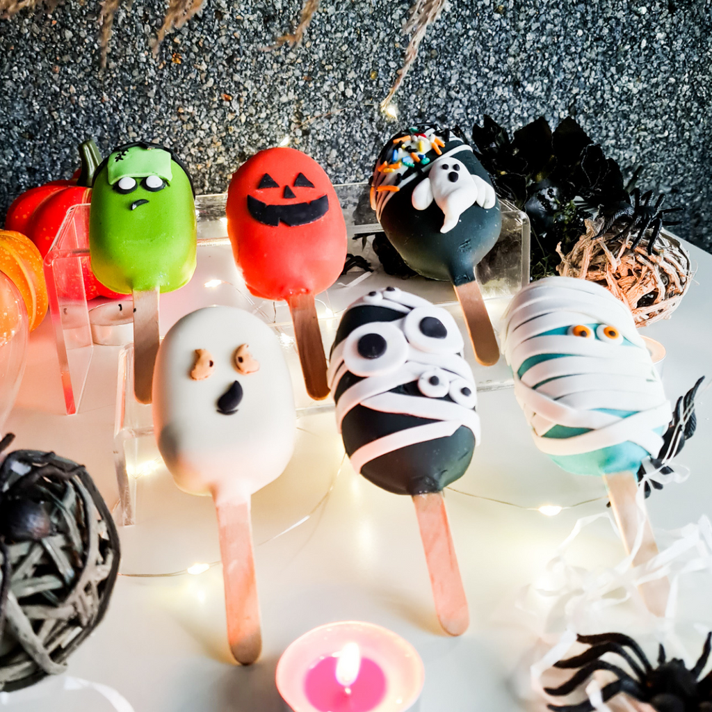 Halloween Cakesicles