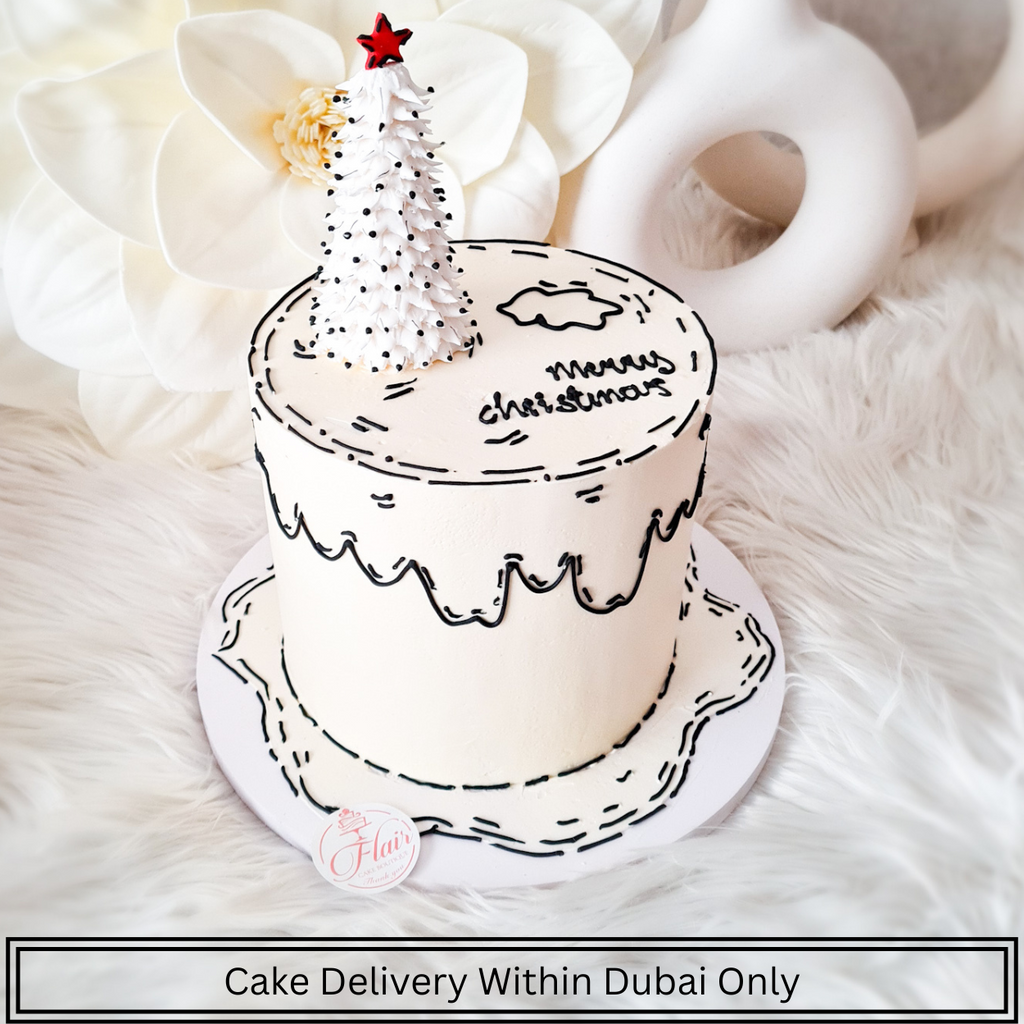 Christmas Comic Cake